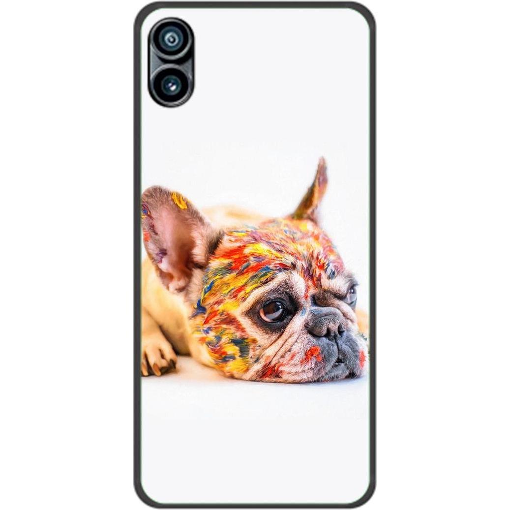 König Design Hülle Handy Schutz für Nothing Phone 1 Case Cover Tasche Bumper Etuis TPU Neu (Nothing Phone (1)), Smartpho...