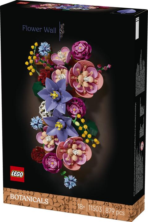 Actual product image LEGO Blumen an der Wand (LEGO Botanicals)