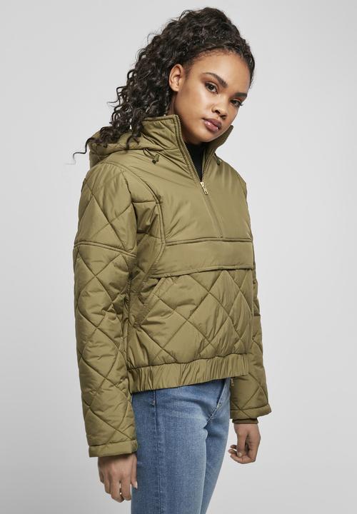 Image du produit Urban Classics Ladies Oversized Diamond Quilted Pull Over Jacket (XL)