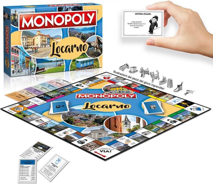 Produktbild Monopoly Locarno (Italienisch, 2 - 6 Spieler)