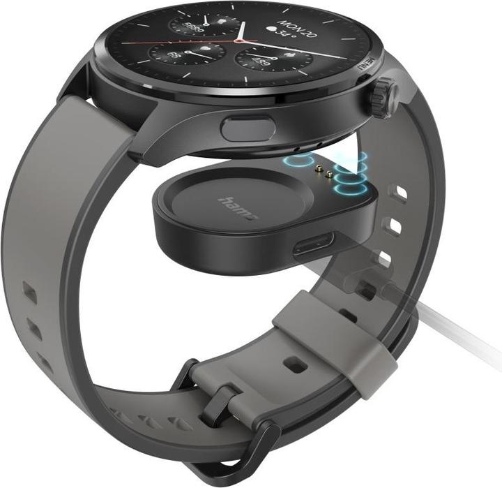 Immagine prodotto Hama 9000", GPS, Musikspeicher 4 GB, AMOLED 1,43 (47 mm)