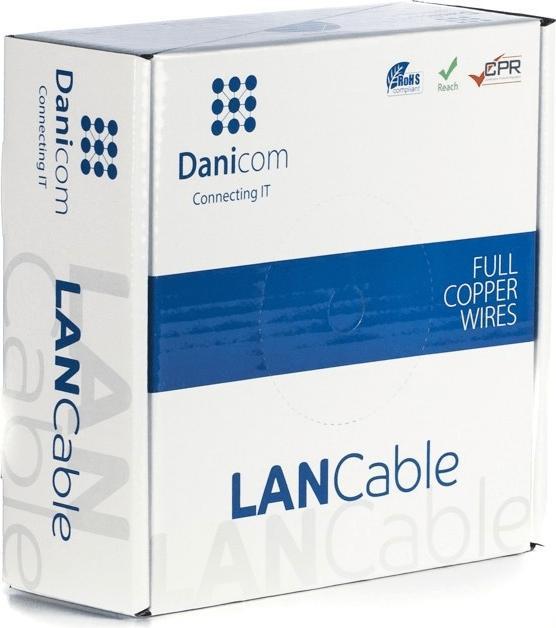 Produktbild Dsit DANICOM CAT6A S/FTP 50m (S/FTP, CAT6a, 50 m)