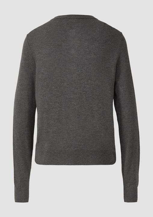Produktbild s.Oliver Strickjacke Feinstrickcardigan aus Viskosemix (48)