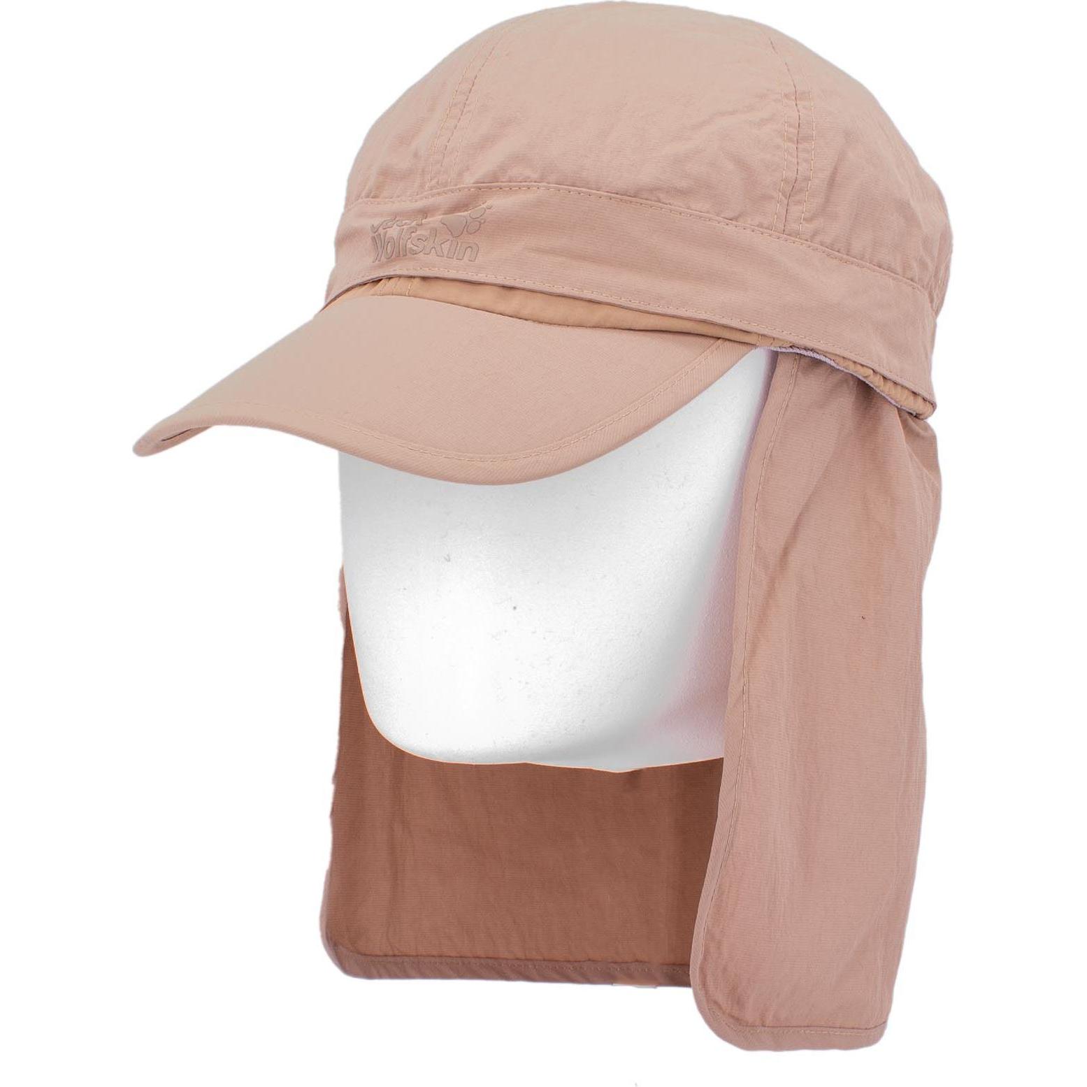 Jack Wolfskin, Cap, New Mosquito Cap Nacken Mücken Schutz Hut, Braun, (L)