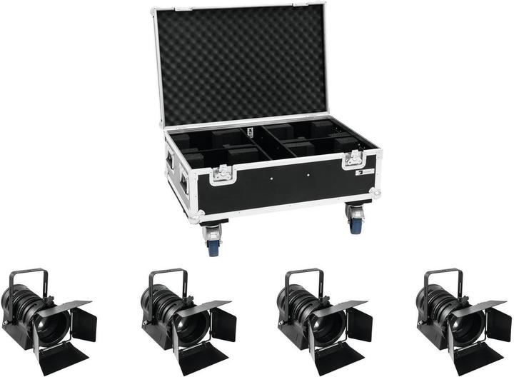 Produktbild Eurolite Set 4x LED THA-60PC + Case