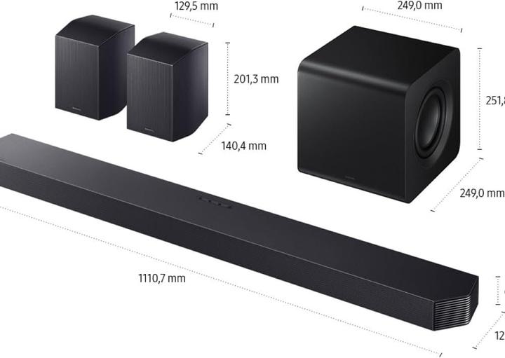 Actual product image Samsung HW-Q935GF/ZG (42 W, 9.1.4 Channels)