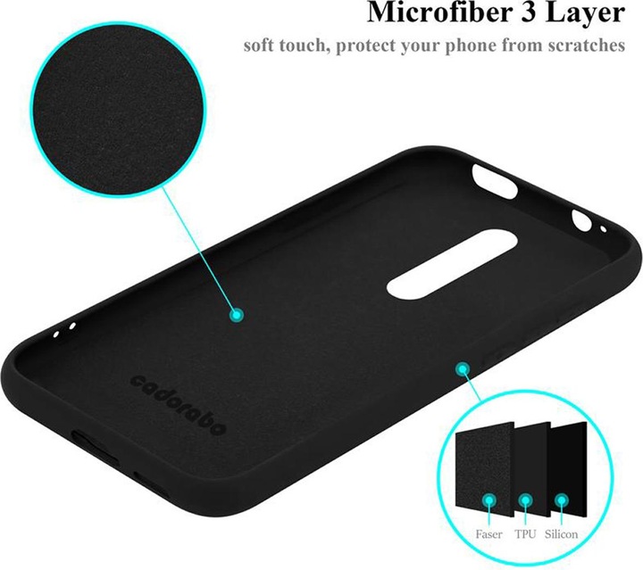 Produktbild Cadorabo TPU Liquid Silicone Case Cover (Xiaomi Redmi K20 Pro, LG K20)