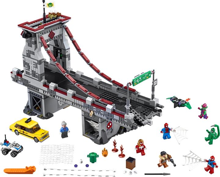 Actual product image LEGO Spider-Man: Web Warriors ultimate bridge battle (76057, LEGO Marvel)