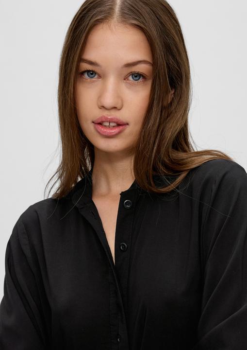Produktbild s.Oliver Bluse Viskosebluse mit gerafften Details (34)