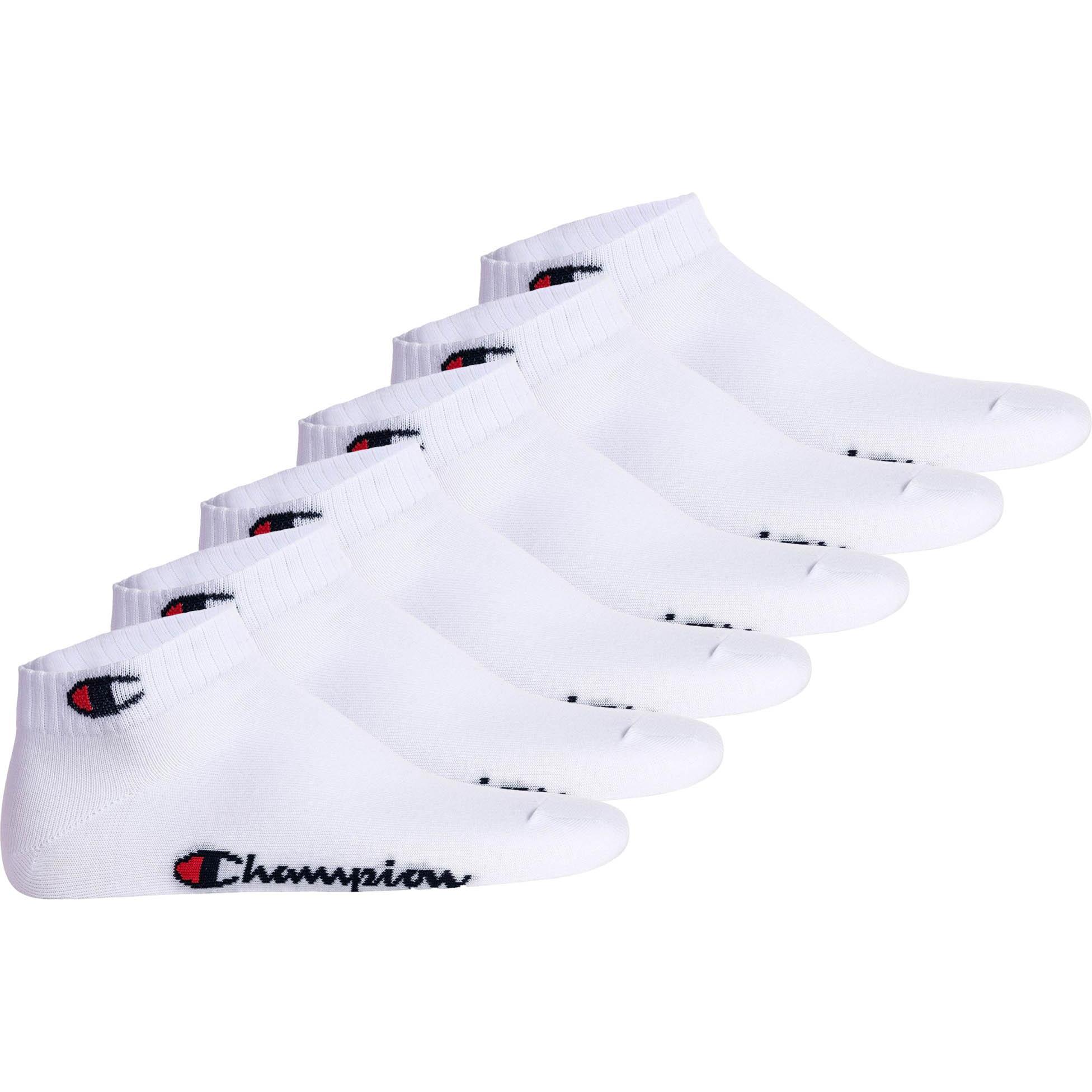 Champion, Herren, Socken, Core Socks Quarter, Weiss, (6er Pack, 35 - 38)