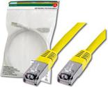 Image du produit Digitus CAT 5e SF-UTP patch cable Cu PVC AWG 26/7 longueur 2 m couleur jaune (FTP, CAT5e, 2 m)