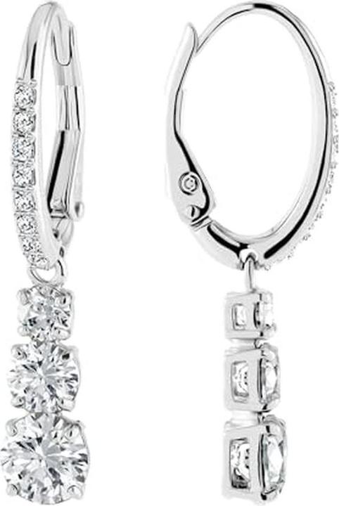 Actual product image Swarovski Attract Trilogy stud earrings (Stainless steel)