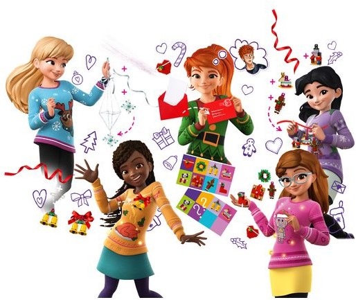 Actual product image LEGO Advent calendar