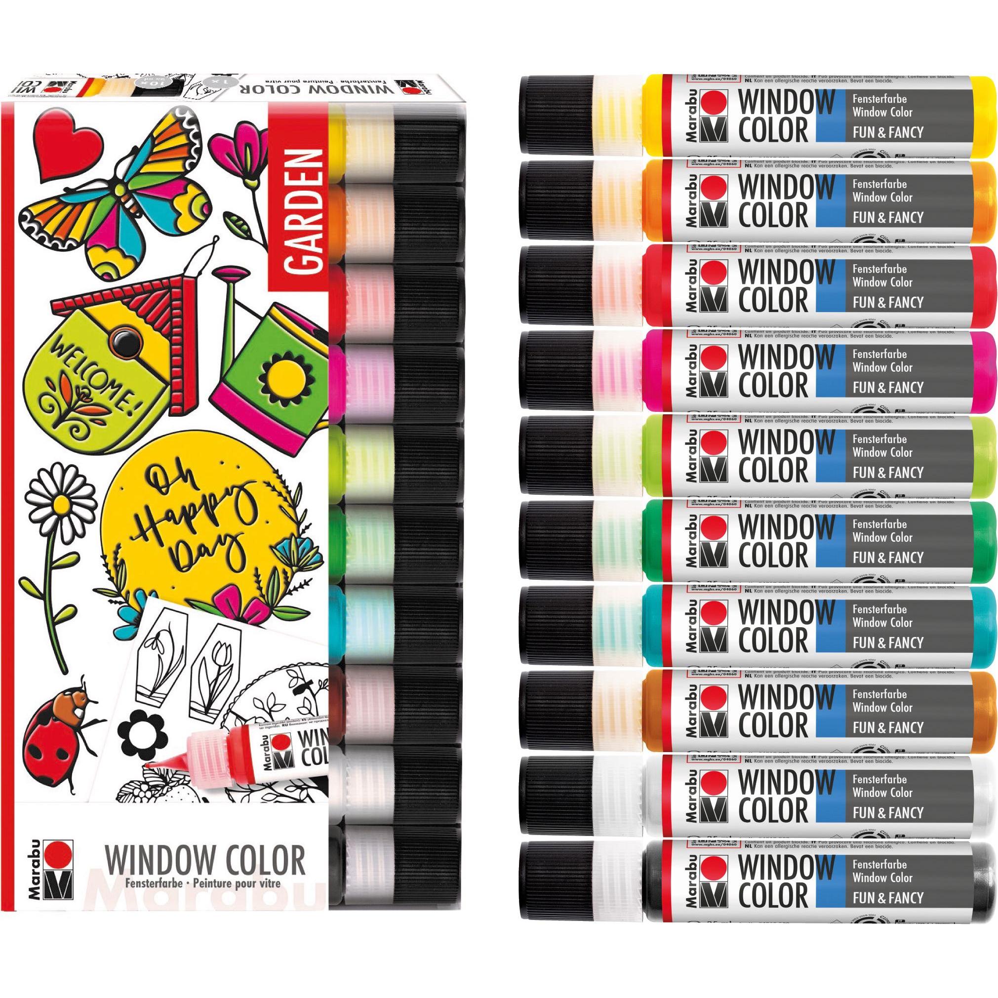 Thumbnail - Marabu, Künstlerfarbe + Bastelfarbe, Garden (Multicolor, 250 ml)