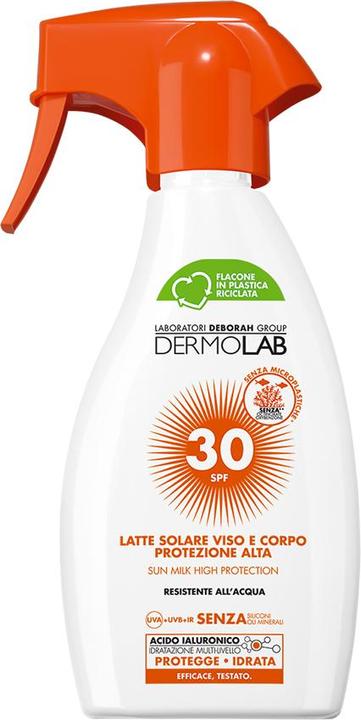 Immagine prodotto Deborah Milano Latte solare viso e corpo protezione alta SPF 30 250ml (Latte solare, SPF 30, 250 ml)