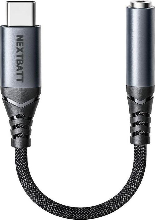 Produktbild Nextbatt Audio Adapter USB-C to 3.5 mm - Black