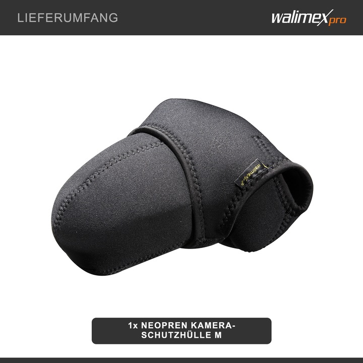 Produktbild Walimex Neopren Kamera- Schutzhülle M (Kamera Schultertasche, 3.02 l)