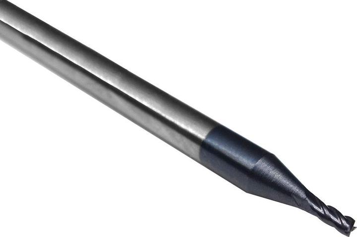 Produktbild Paulimot VHM-Schlichtfräser Ø 1,0 mm 35° mit AlTiN-Beschichtung, 4-schneidig