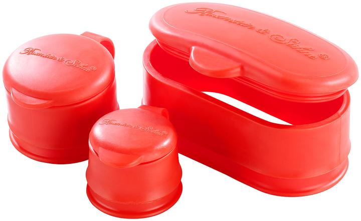 Produktbild Rosenstein & Söhne 3er-Set Universal-Verschluss-Deckel (3x)