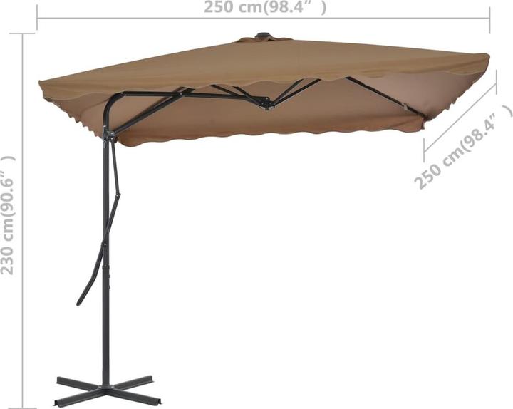 Immagine prodotto vidaXL Sonnenschirm (2.50 m)