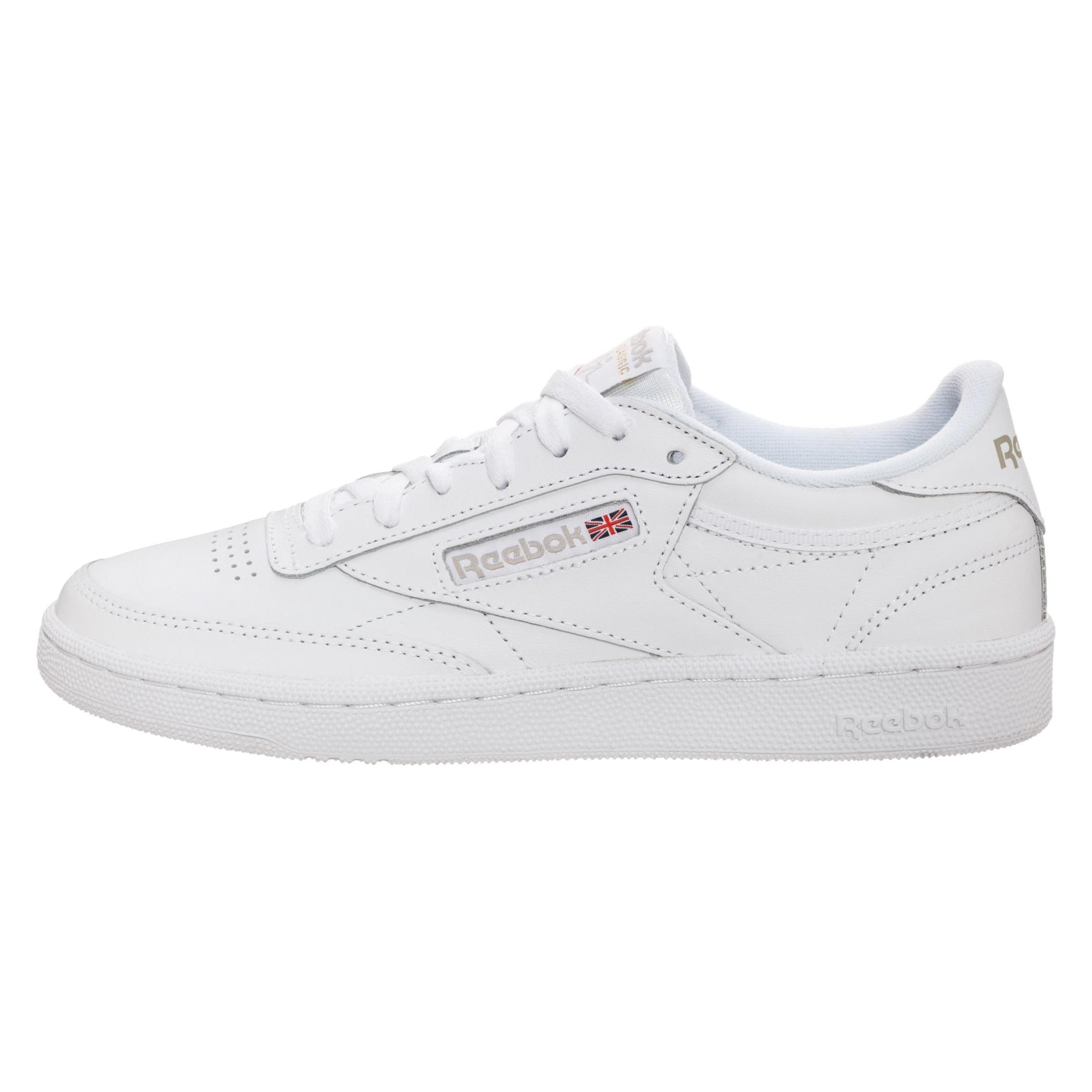 Reebok, Vrouwen, Sneakers, Club C 85 Sneaker Dames, Wit, Grijs, (38.5)