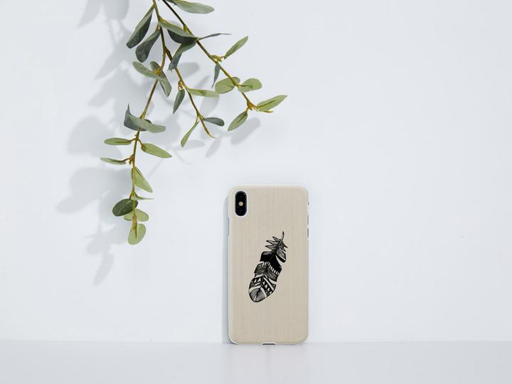 Produktbild Man&Wood SmartPhone case iPhone XS Max indian white (Apple iPhone XS Max)