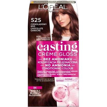 L'oréal Paris Crema Tinta Per Capelli, Gloss Colorante N. 525 Mousse Al Cioccolato (525 Mousse Al Cioccolato)