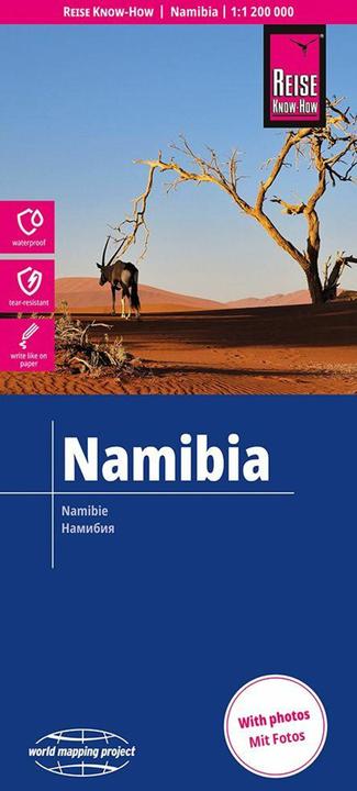 Landkarte Namibia (1:1.200.000)