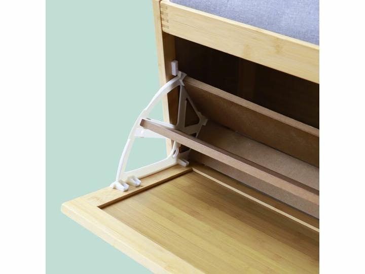 Image du produit Relaxdays Banc à chaussures (80 x 30 x 49 cm)