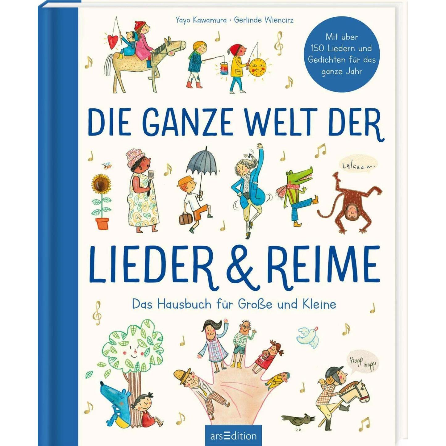 Die ganze Welt der Lieder und Reime, Kinderbücher von Gerlinde Wiencirz, Yayo Kawamura