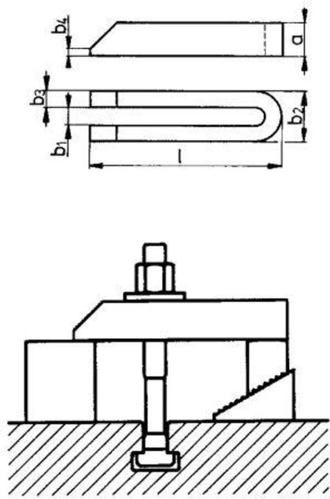 Image du produit Amf Bride à fourche simple