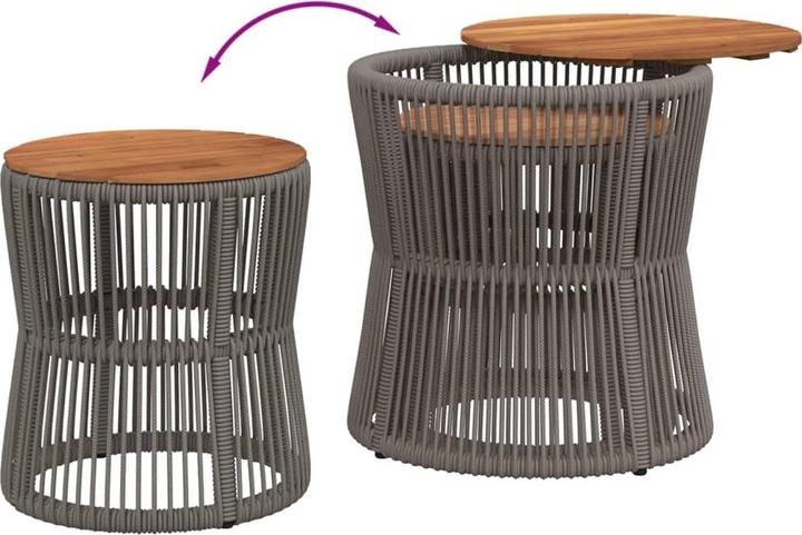Actual product image vidaXL Garden side tables