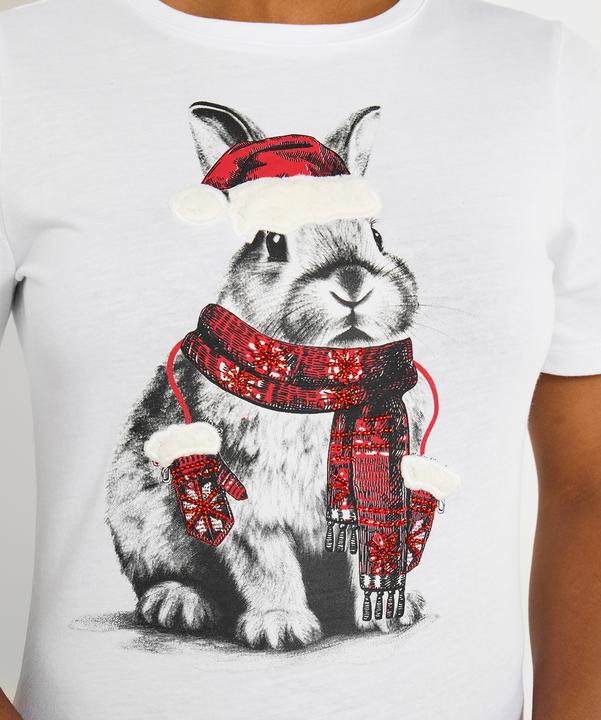 Produktbild Joe Browns Festive Embroidered Bunny Tee (38)