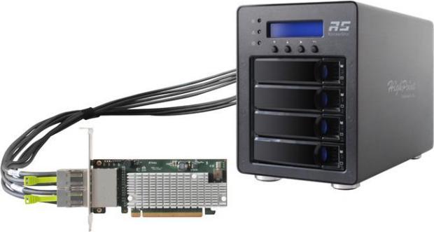 Produktbild HighPoint RAID-Controller SSD6540 4-Bay U.2 NVMe RAID Storage Solution