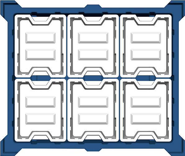 Produktbild Denios Einsatzkasten aus PE