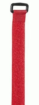 Actual product image Hama Velcro cable ties with buckle, 9 pieces (Plastic cable ties, 250 mm, 9 pcs.)