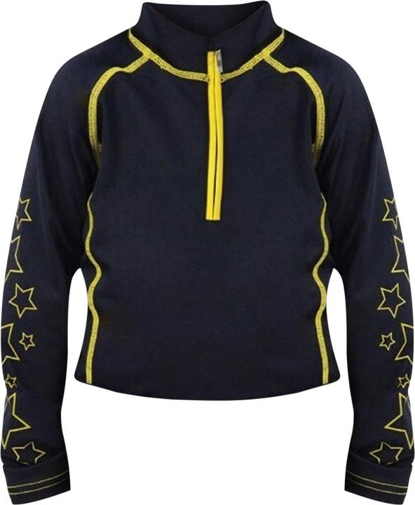 Navy blue/yellow