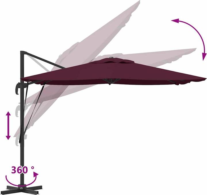 Produktbild vidaXL Roma Parasol (2.84 m)
