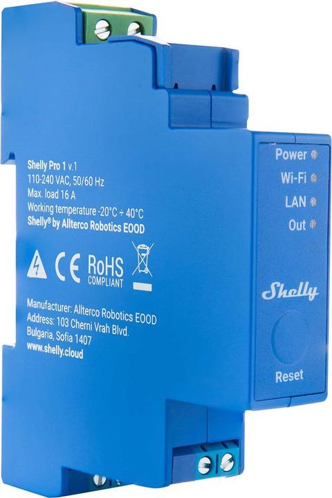 Produktbild Shelly Pro 1 (Schaltaktor)
