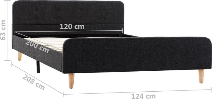 Image du produit vidaXL Bettgestell (120 x 200 cm)