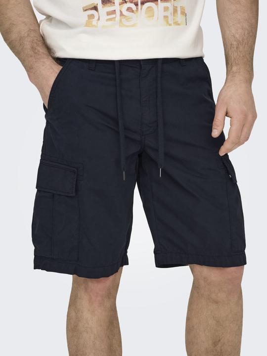 Produktbild Only & Sons Cargoshorts Loc kurze Hose mit vielen Taschen (L)