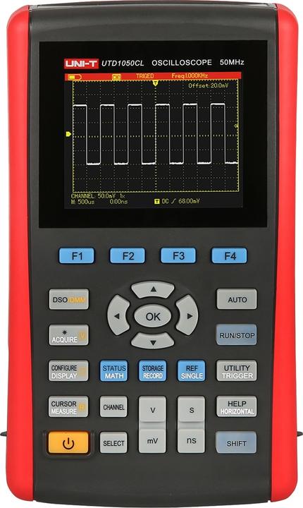 Uni-T Handheld-Oszilloskop, UTD1025CL, 25 MHz, 200 MSa/s