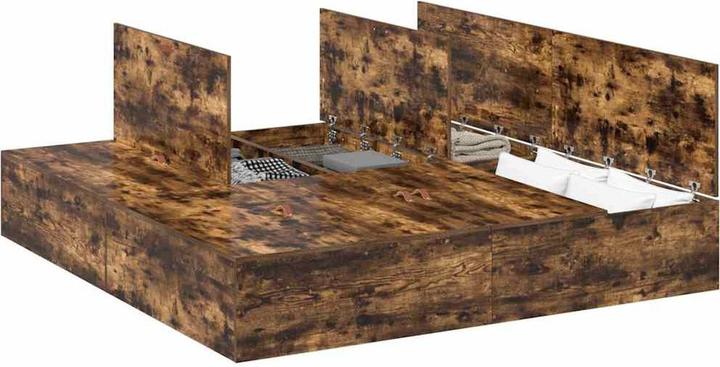 Actual product image vidaXL Aufbewahrungsbettgestell (90 x 200 cm)