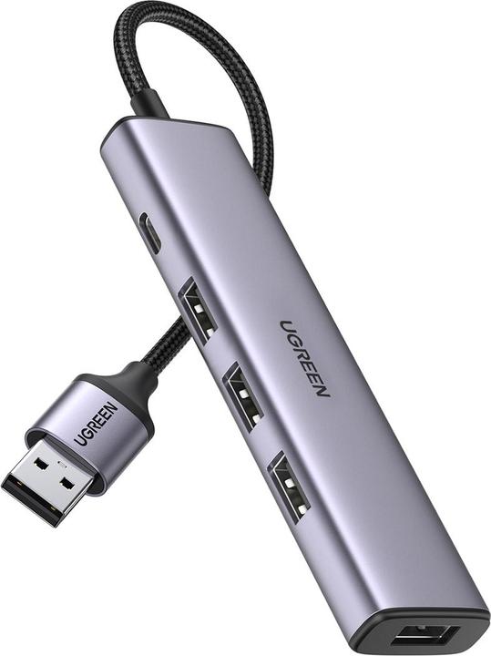 Immagine prodotto Ugreen HUB USB CM473 1x USB-C + 4x USB-A 3.0 (UGR1320) (USB-A, 5 porte)