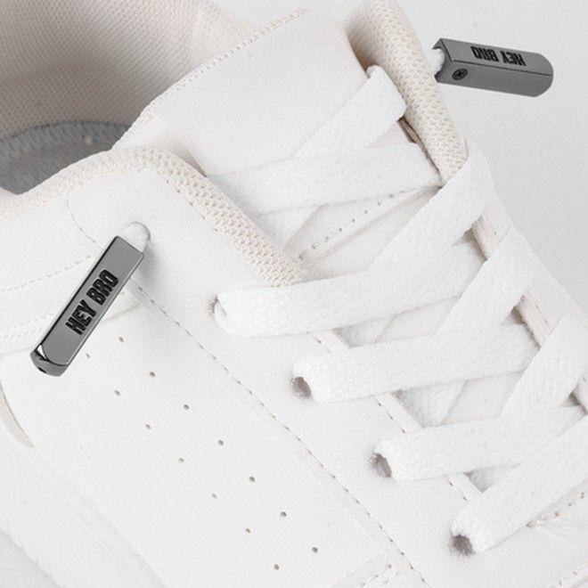 Produktbild LaceGodZ 1 Paar "Hey Bro" Schnürsenkel Clips (2.50 cm)