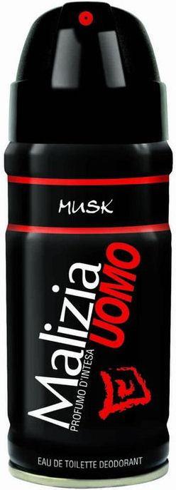 Actual product image Malizia Uomo Musk Deodorant Spray (Spray, 150 ml)