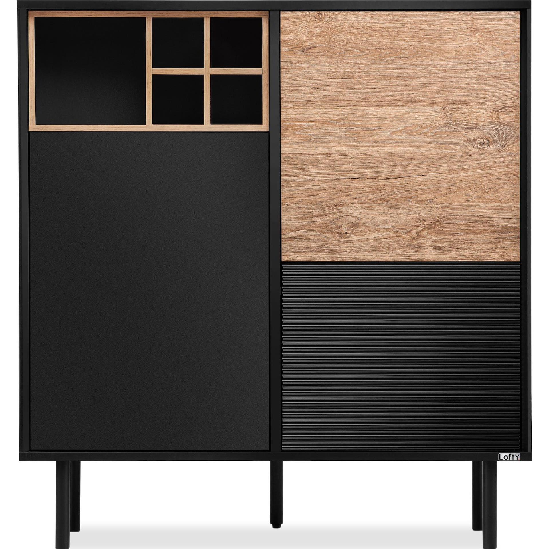 Thumbnail - Konsimo, Kommode + Sideboard, Lofty (101.5 x 109.5 x 41 cm)