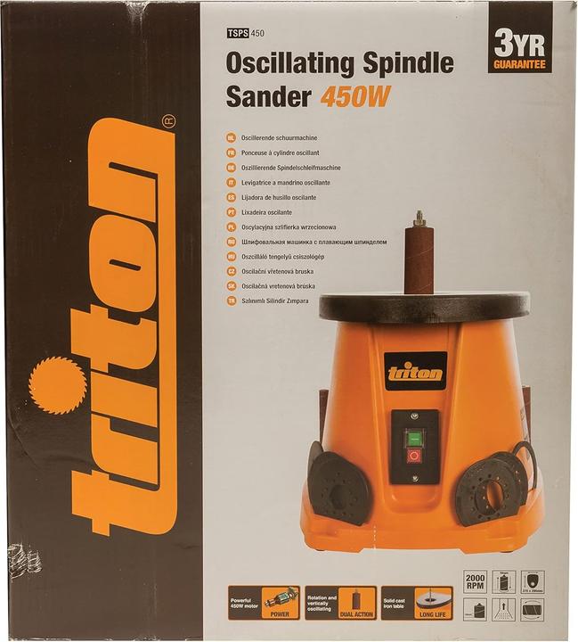 Actual product image Triton Tools Oszillierende Spindelschleifmaschine (Sander)