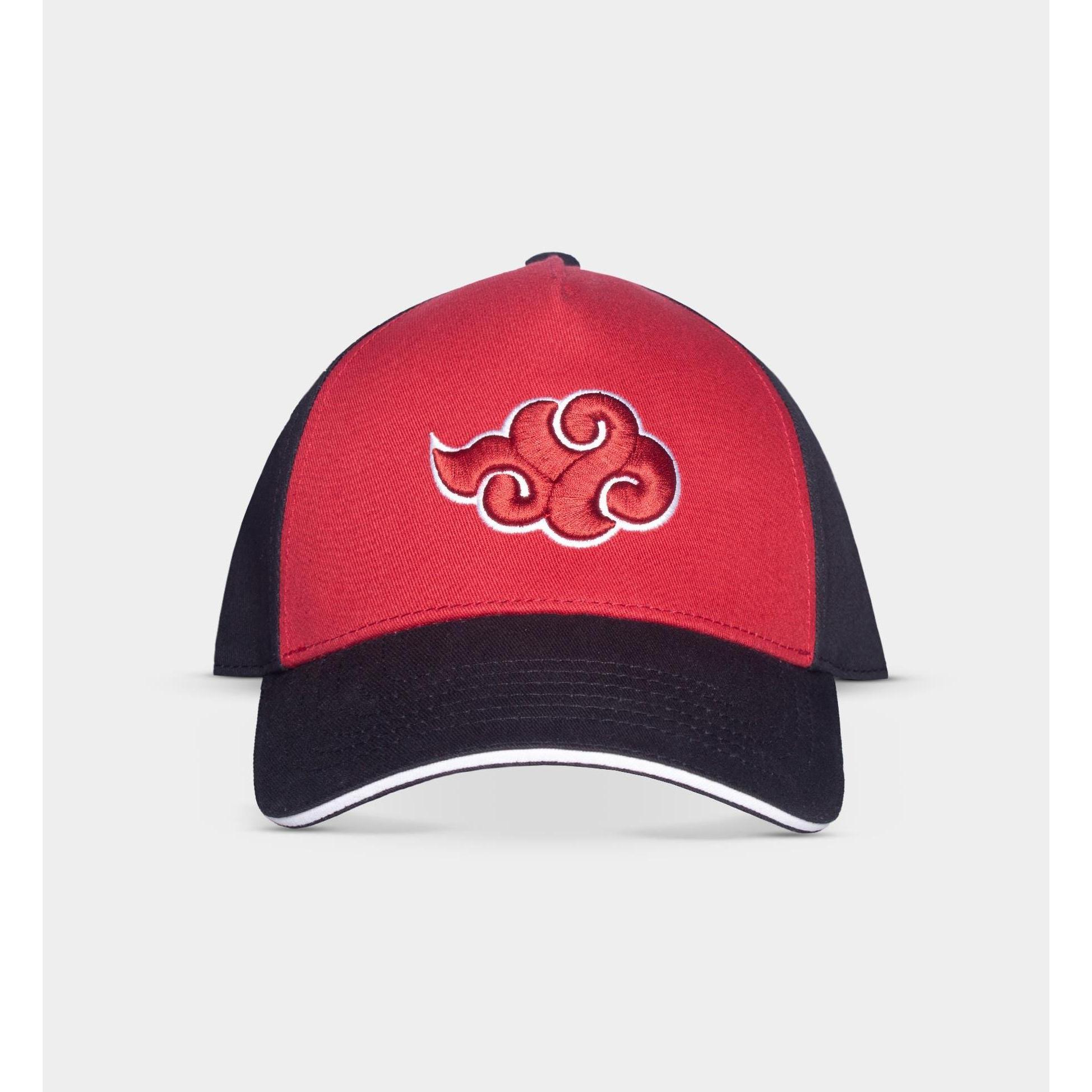 Difuzed, Uomini, Cappellino, Naruto Shippuden Baseball Cap Akatsuki Cloud, Multicolore, (Taglia unica)