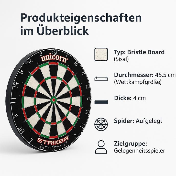 Actual product image Unicorn Striker Bristle Board